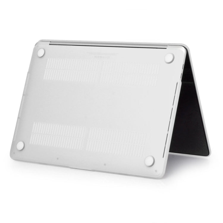 ENKAY Hat-Prince 2 in 1 Frosted Hard Shell Plastic Protective Case + Europe Version Ultra-thin TPU Keyboard Protector Cover for 2016 MacBook Pro 13.3 Inch without Touch Bar (A1708)