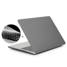 Load image into Gallery viewer, ENKAY Hat-Prince 2 in 1 Frosted Hard Shell Plastic Protective Case + Europe Version Ultra-thin TPU Keyboard Protector Cover for 2016 MacBook Pro 15.4 Inch with Touch Bar (A1707), 15.4 inch with Touch Bar Europe Version