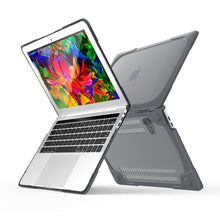 Load image into Gallery viewer, For Macbook Pro 13.3 inch (A1708) &amp; with Touchbar (A1706) Laptop TPU + PC Folding Shockproof Protective Case with Holder