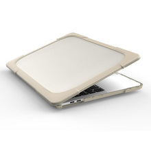 Load image into Gallery viewer, For Macbook Pro 13.3 inch (A1708) &amp; with Touchbar (A1706) Laptop TPU + PC Folding Shockproof Protective Case with Holder, For Macbook Pro 13.3 inch with Touch Bar