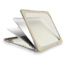 Load image into Gallery viewer, For Macbook Pro 13.3 inch (A1708) &amp; with Touchbar (A1706) Laptop TPU + PC Folding Shockproof Protective Case with Holder, For Macbook Pro 13.3 inch with Touch Bar