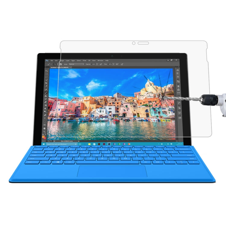 0.4mm 9H Surface Hardness Full Screen Tempered Glass Film for Microsoft Surface 3 10.8 inch