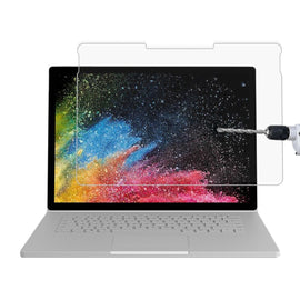 0.4mm 9H Surface Hardness Full Screen Tempered Glass Film for Microsoft Surface Book 2 13.5 inch