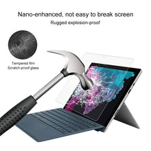 Load image into Gallery viewer, 0.4mm 9H Surface Hardness Full Screen Tempered Glass Film for Microsoft Surface Pro 6 12.3 inch