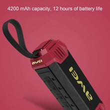 Load image into Gallery viewer, awei Y280 IPX4 Bluetooth Speaker Power Bank with Enhanced Bass, Built-in Mic, Support FM / USB / TF Card / AUX