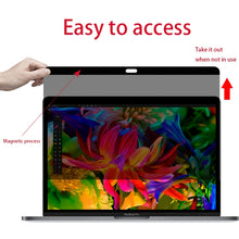 Load image into Gallery viewer, Magnetic Privacy Anti-glare PET Screen Film for MacBook Pro 15.4 inch with Touch Bar (A1707)
