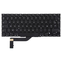 Load image into Gallery viewer, For Macbook Pro Retina 15 inch A1398 2012 2013 2014 2015 UK French Version Keyboard