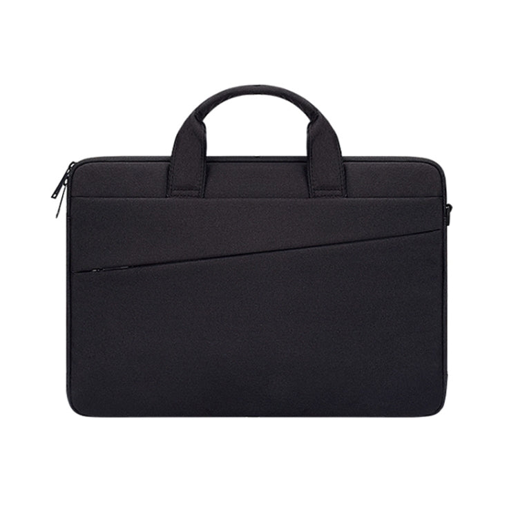ST03S 13.3 inch Double Side Pockets Wearable Oxford Cloth Soft Handle Portable Laptop Tablet Bag, 13.3 inch Black, 13.3 inch Pink, 13.3 inch Grey, 13.3 inch Deep Space Gray, 13.3 inch Navy Blue