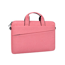 Load image into Gallery viewer, ST03S 13.3 inch Double Side Pockets Wearable Oxford Cloth Soft Handle Portable Laptop Tablet Bag, 13.3 inch Black, 13.3 inch Pink, 13.3 inch Grey, 13.3 inch Deep Space Gray, 13.3 inch Navy Blue