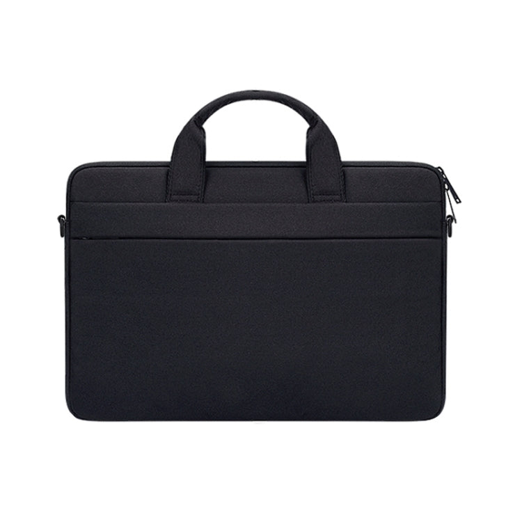 ST03S 15.6 inch Double Side Pockets Wearable Oxford Cloth Soft Handle Portable Laptop Tablet Bag, 15.6 inch Black, 15.6 inch Pink, 15.6 inch Grey, 15.6 inch Deep Space Gray, 15.6 inch Navy Blue
