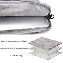 Load image into Gallery viewer, ST03S 15.6 inch Double Side Pockets Wearable Oxford Cloth Soft Handle Portable Laptop Tablet Bag, 15.6 inch Black, 15.6 inch Pink, 15.6 inch Grey, 15.6 inch Deep Space Gray, 15.6 inch Navy Blue