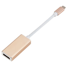 Load image into Gallery viewer, USB-C / Type-C 3.1 Male to DP Female HD Converter, Length: 12cm