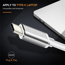 Load image into Gallery viewer, USB-C / Type-C 3.1 Male to DP Female HD Converter, Length: 12cm