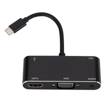 Load image into Gallery viewer, USB-C / Type-C to HDMI /VGA /USB 3.0 /PD Converter