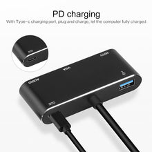 Load image into Gallery viewer, USB-C / Type-C to HDMI /VGA /USB 3.0 /PD Converter