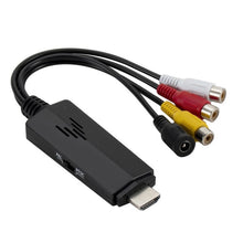 Load image into Gallery viewer, HD Video to 3RCA AV CVBS Converter Adapter, HD Video to 3RCA