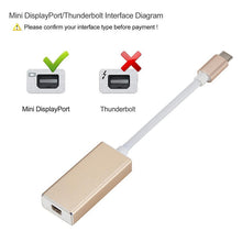 Load image into Gallery viewer, USB-C / Type-C 3.1 Male to Mini DP Female HD Converter, Length: 12cm