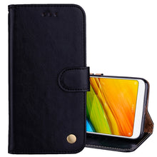 Load image into Gallery viewer, For Xiaomi Redmi 5 Oil Wax Texture Horizontal Flip Leather Case with Holder &amp; Card Slots &amp; Wallet