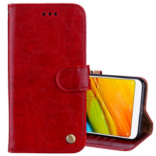 Load image into Gallery viewer, For Xiaomi Redmi 5 Oil Wax Texture Horizontal Flip Leather Case with Holder &amp; Card Slots &amp; Wallet