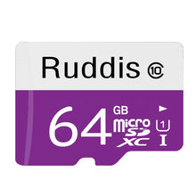 Load image into Gallery viewer, Ruddis 64GB High Speed Class 10 TF/Micro SDXC UHS-1(U1) Memory Card, 64GB