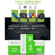 Load image into Gallery viewer, Richwell 16GB High Speed Class 10 Micro SD(TF) Memory Card, 16GB