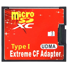 Load image into Gallery viewer, Micro SD to CF Compact Flash Memory Card Adapter, 1-Socket, 1-Socket