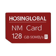 Load image into Gallery viewer, HOSINGLOBAL 90MB/s 128GB NM Card, 128GB