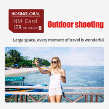 Load image into Gallery viewer, HOSINGLOBAL 90MB/s 128GB NM Card, 128GB