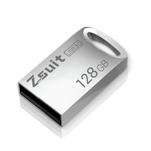 Load image into Gallery viewer, Zsuit 128GB USB 3.0 Mini Metal Ring Shape USB Flash Disk, 128GB USB 3.0