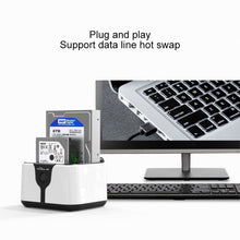 Load image into Gallery viewer, Blueendless 2.5 / 3.5 inch SATA USB 3.0 2 Bay Hard Drive Dock