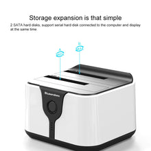 Load image into Gallery viewer, Blueendless 2.5 / 3.5 inch SATA USB 3.0 2 Bay Hard Drive Dock