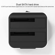 Load image into Gallery viewer, Blueendless 2.5 / 3.5 inch SATA USB 3.0 2 Bay Hard Drive Dock