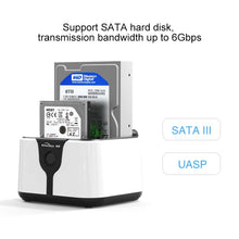 Load image into Gallery viewer, Blueendless 2.5 / 3.5 inch SATA USB 3.0 2 Bay Hard Drive Dock