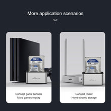 Load image into Gallery viewer, Blueendless 2.5 / 3.5 inch SATA USB 3.0 2 Bay Offline Copy Hard Drive Dock
