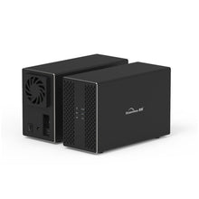 Load image into Gallery viewer, Blueendless Type-C / USB-C Interface 3.5 inch 2 Bay RAID Combination Array HDD External Enclosure, Type-C