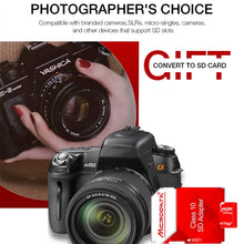 Load image into Gallery viewer, MICRODATA 16GB High Speed U1 Red and White TF(Micro SD) Memory Card, 16GB