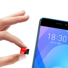 Load image into Gallery viewer, MICRODATA 64GB High Speed U3 Red and Black TF(Micro SD) Memory Card, 64GB