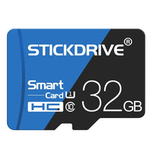 Load image into Gallery viewer, STICKDRIVE 32GB High Speed U1 Blue and Black TF(Micro SD) Memory Card, 32GB