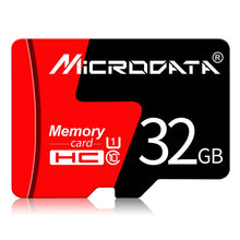 Load image into Gallery viewer, MICRODATA 32GB U1 Red and Black TF(Micro SD) Memory Card, 32GB