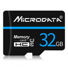 Load image into Gallery viewer, MICRODATA 32GB U1 Blue Line and Black TF(Micro SD) Memory Card, 32GB