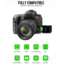 Load image into Gallery viewer, MICRODATA 16GB U1 Green and White TF(Micro SD) Memory Card, 16GB