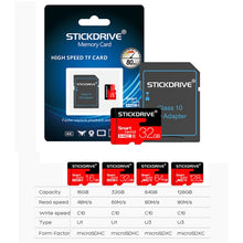 Load image into Gallery viewer, Stickdrive 32GB High Speed Class 10 Micro SD(TF) Memory Card, 32GB