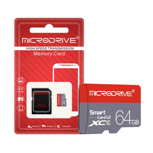 Load image into Gallery viewer, Microdrive 64GB High Speed Class 10 Micro SD(TF) Memory Card, 64GB