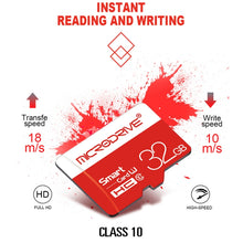Load image into Gallery viewer, Microdrive 16GB High Speed Class 10 Micro SD(TF) Memory Card, 16GB
