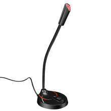 Load image into Gallery viewer, HXSJ F12 360 Degrees Bendable Drive-free USB Computer Microphone, Cable Length: 2.2m