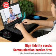 Load image into Gallery viewer, HXSJ F12 360 Degrees Bendable Drive-free USB Computer Microphone, Cable Length: 2.2m