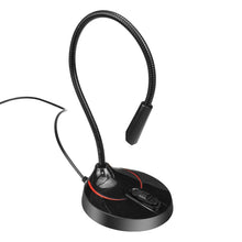 Load image into Gallery viewer, HXSJ F12 360 Degrees Bendable Drive-free USB Computer Microphone, Cable Length: 2.2m