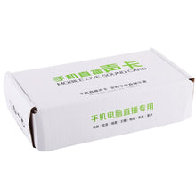 Load image into Gallery viewer, X7 Live Broadcast Audio USB Headset Microphone Webcast Entertainment Streamer Sound Card for Phone, Computer PC