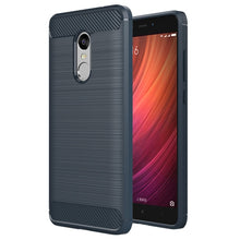 Load image into Gallery viewer, For Xiaomi  Redmi Note 4X Brushed Carbon Fiber Texture Shockproof TPU Protective Case