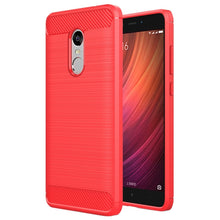 Load image into Gallery viewer, For Xiaomi  Redmi Note 4X Brushed Carbon Fiber Texture Shockproof TPU Protective Case